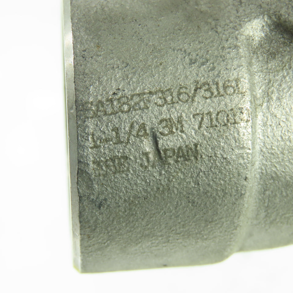 SA182F316/316L Stainless Steel 1-1/4" 45° Elbow Socket Weld