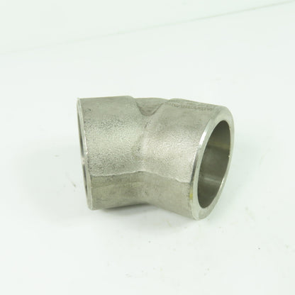 SA182F316/316L Stainless Steel 1-1/4" 45° Elbow Socket Weld