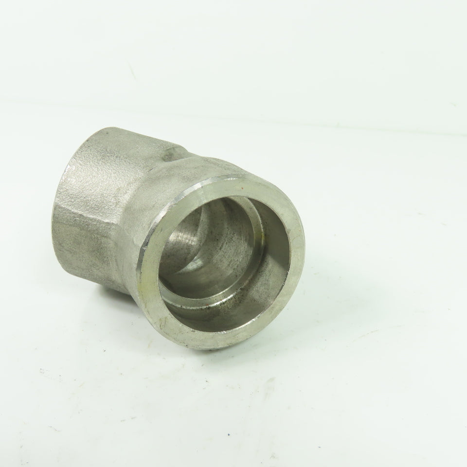 SA182F316/316L Stainless Steel 1-1/4" 45° Elbow Socket Weld