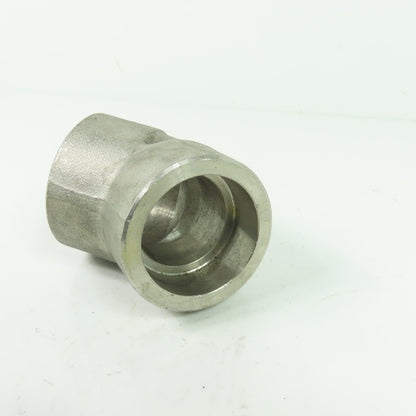 SA182F316/316L Stainless Steel 1-1/4" 45° Elbow Socket Weld