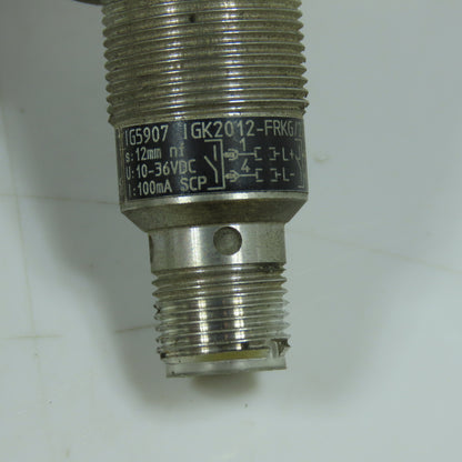 ifm efector IGK2012-FRKG/2LED/US IG5907 Inductive Proximity Sensor M18 Lot/6
