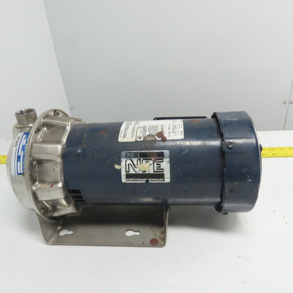 G&L Pumps M0100283 3HP Centrifugal Pump 3Ph 575V 3450RPM 1" Inlet 1-1/4" Outlet