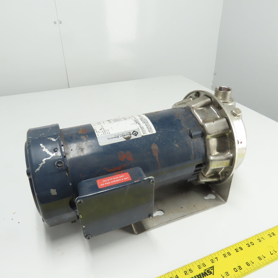 G&L Pumps M0100283 3HP Centrifugal Pump 3Ph 575V 3450RPM 1" Inlet 1-1/4" Outlet