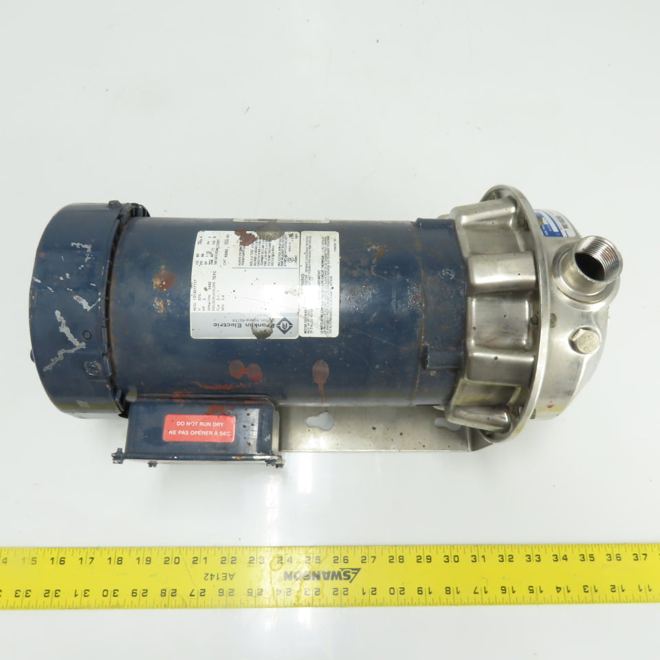 G&L Pumps M0100283 3HP Centrifugal Pump 3Ph 575V 3450RPM 1" Inlet 1-1/4" Outlet