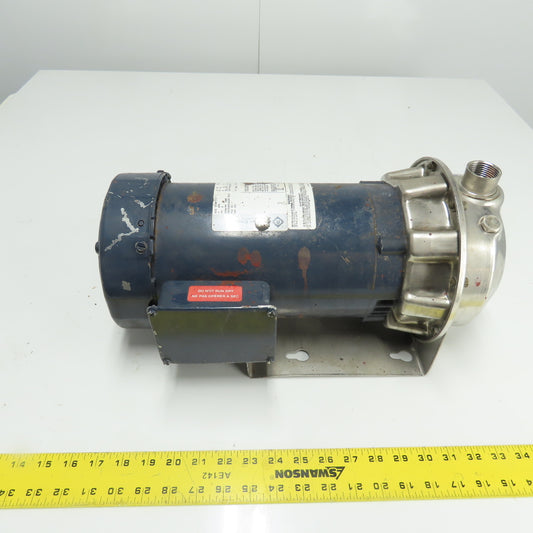 G&L Pumps M0100283 3HP Centrifugal Pump 3Ph 575V 3450RPM 1" Inlet 1-1/4" Outlet