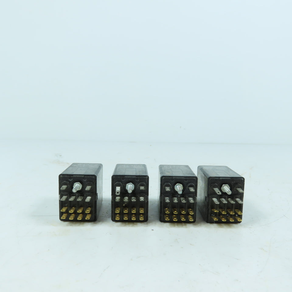 Potter & Brumfield KHAU-17A16-120 Plug-In Relays 120VAC 4PDT Lot of 4