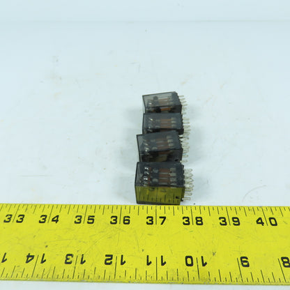 Potter & Brumfield KHAU-17D12-24 General Purpose Relays 24VDC 5A Lot of 4