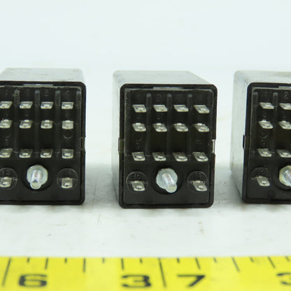 Potter & Brumfield KHAU-17D12-24 General Purpose Relays 24VDC 5A Lot of 4