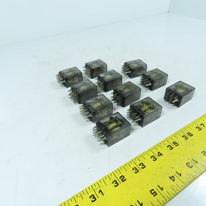 Potter & Brumfield KHAU-17A11-120 General Purpose Plug-In Relays 120V Lot of 11