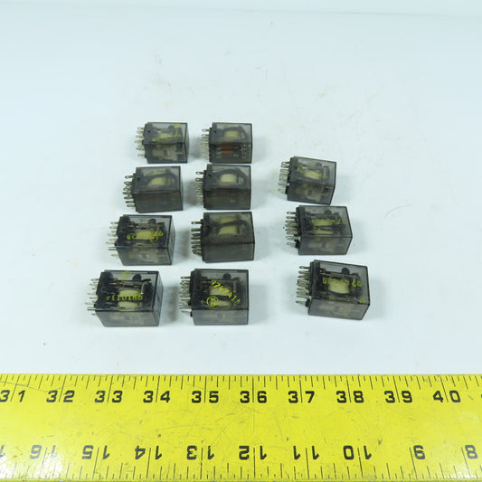 Potter & Brumfield KHAU-17A11-120 General Purpose Plug-In Relays 120V Lot of 11