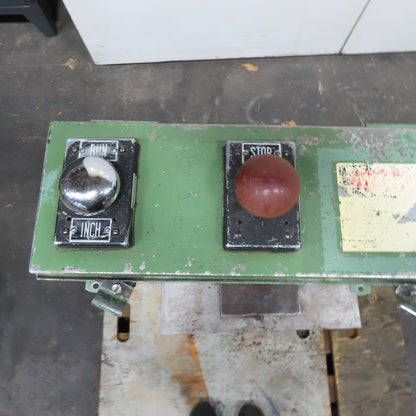 Pushbutton Control Station E-Stop Pedestal Adjustable Height