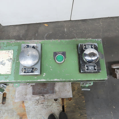 Pushbutton Control Station E-Stop Pedestal Adjustable Height