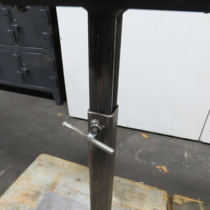 Pushbutton Control Station E-Stop Pedestal Adjustable Height