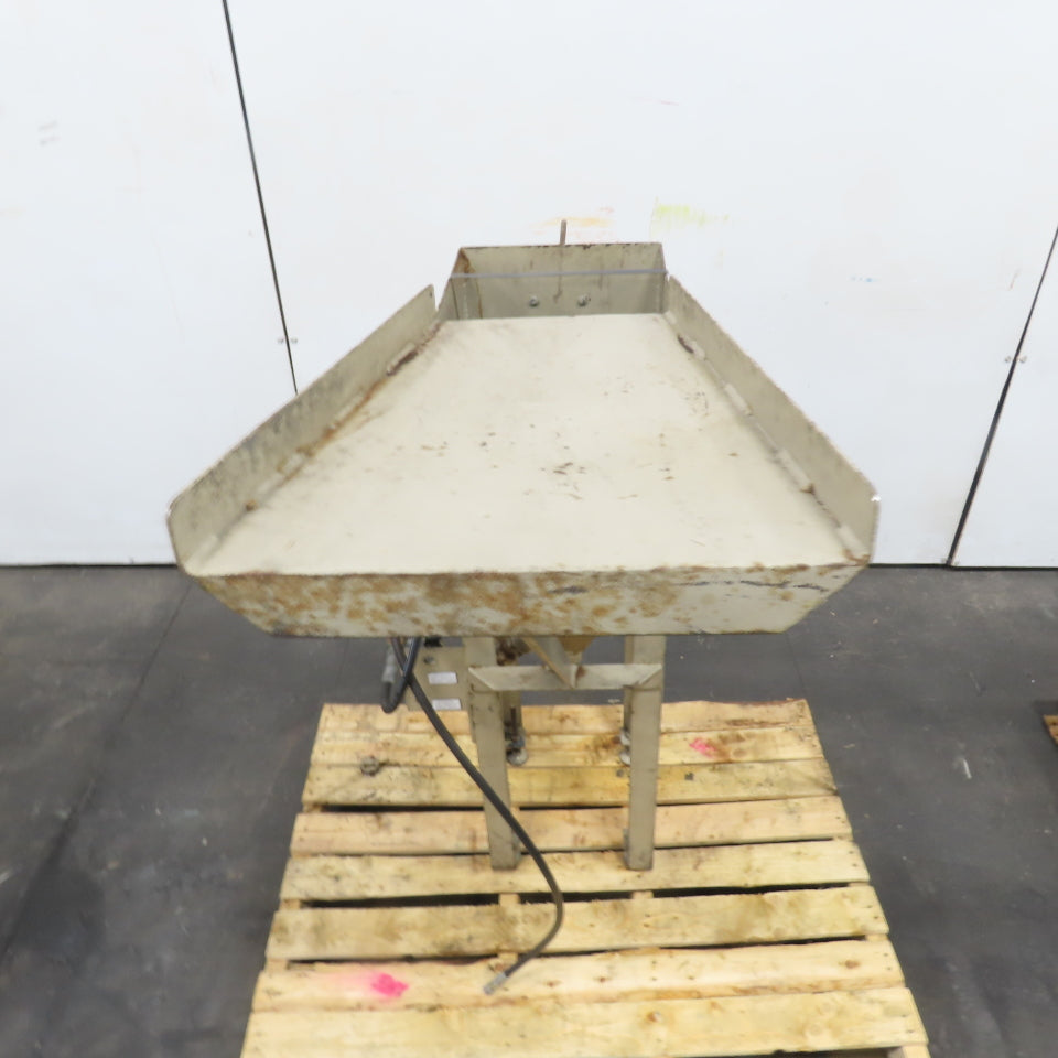 12" x 12" Top Fill Hopper W/ Hydraulic Open/Close Valve