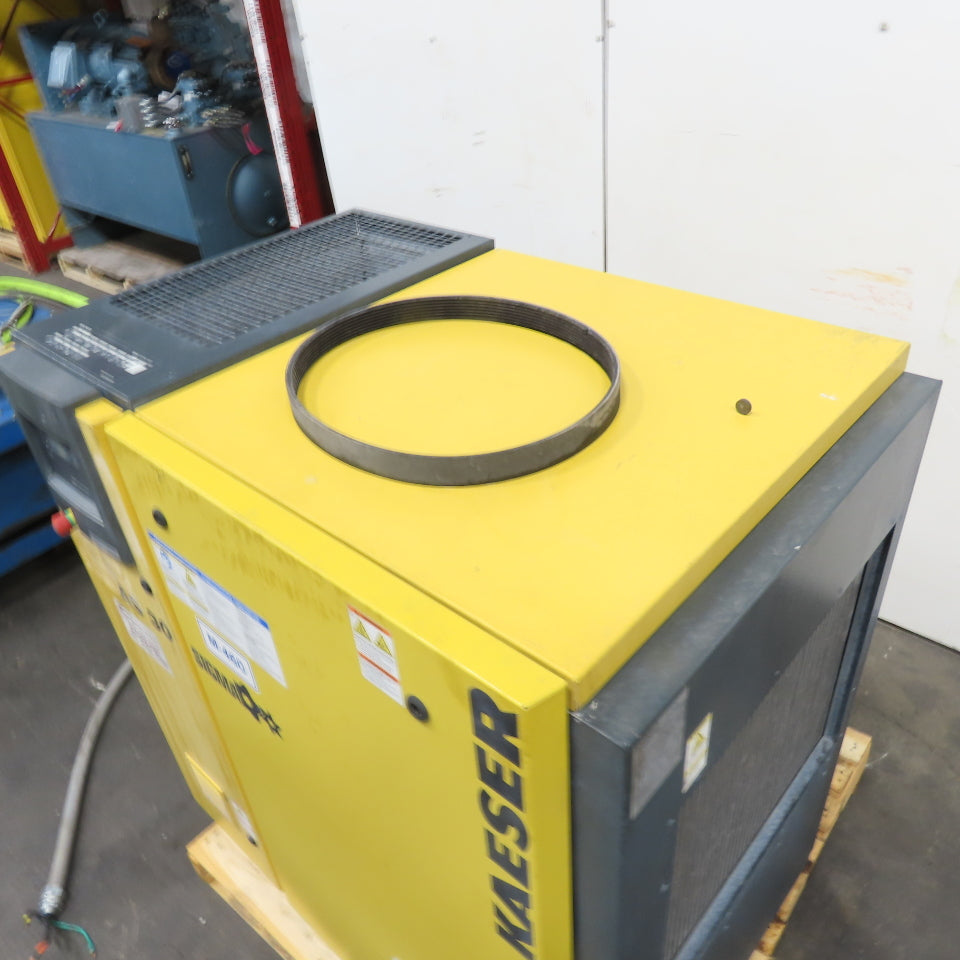 Kaeser AS-30 Sigma 30HP Rotary Screw Air Compressor 124CFM 3Ph 230/460V 125PSI