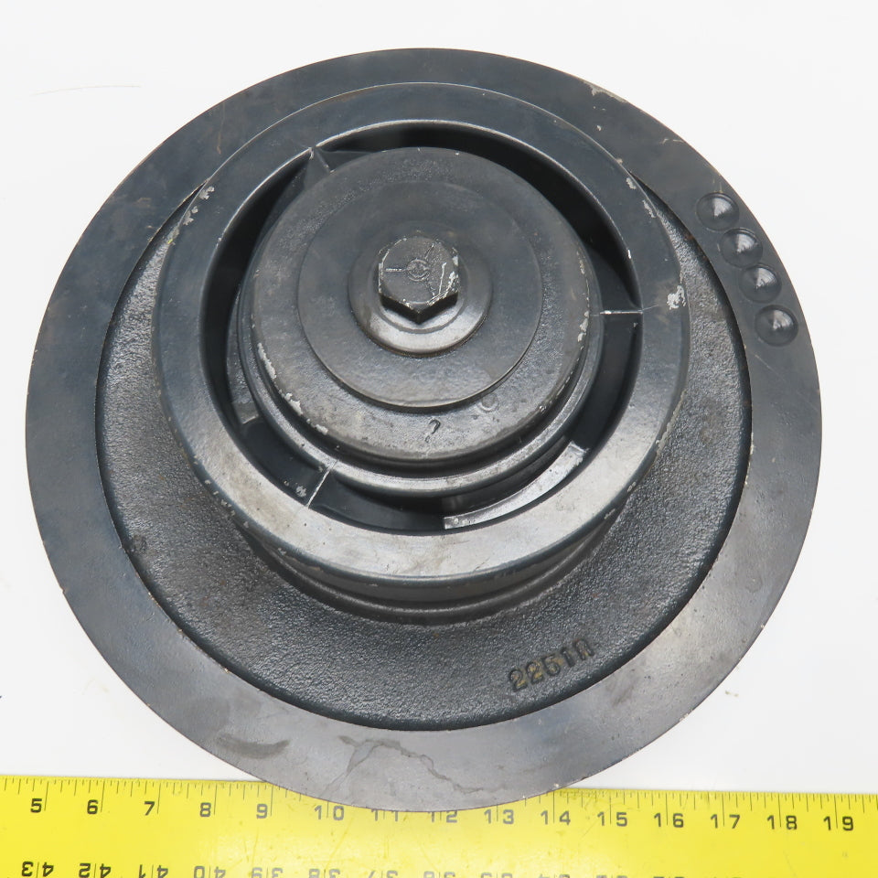 2251R 13" OD Variable Pitch Pulley Sheave 2" Width 2-3/8" Bore