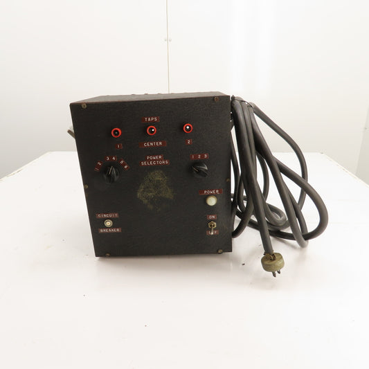 Custom Vintage Variable Output Transformer Power Supply Taps 120V