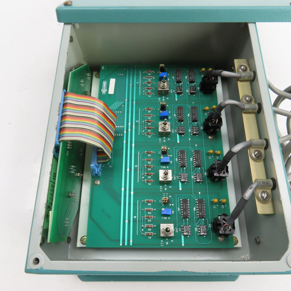Moore Products 13721-2 G36422-2 4-Channel Electronic Interface Box Gage Control