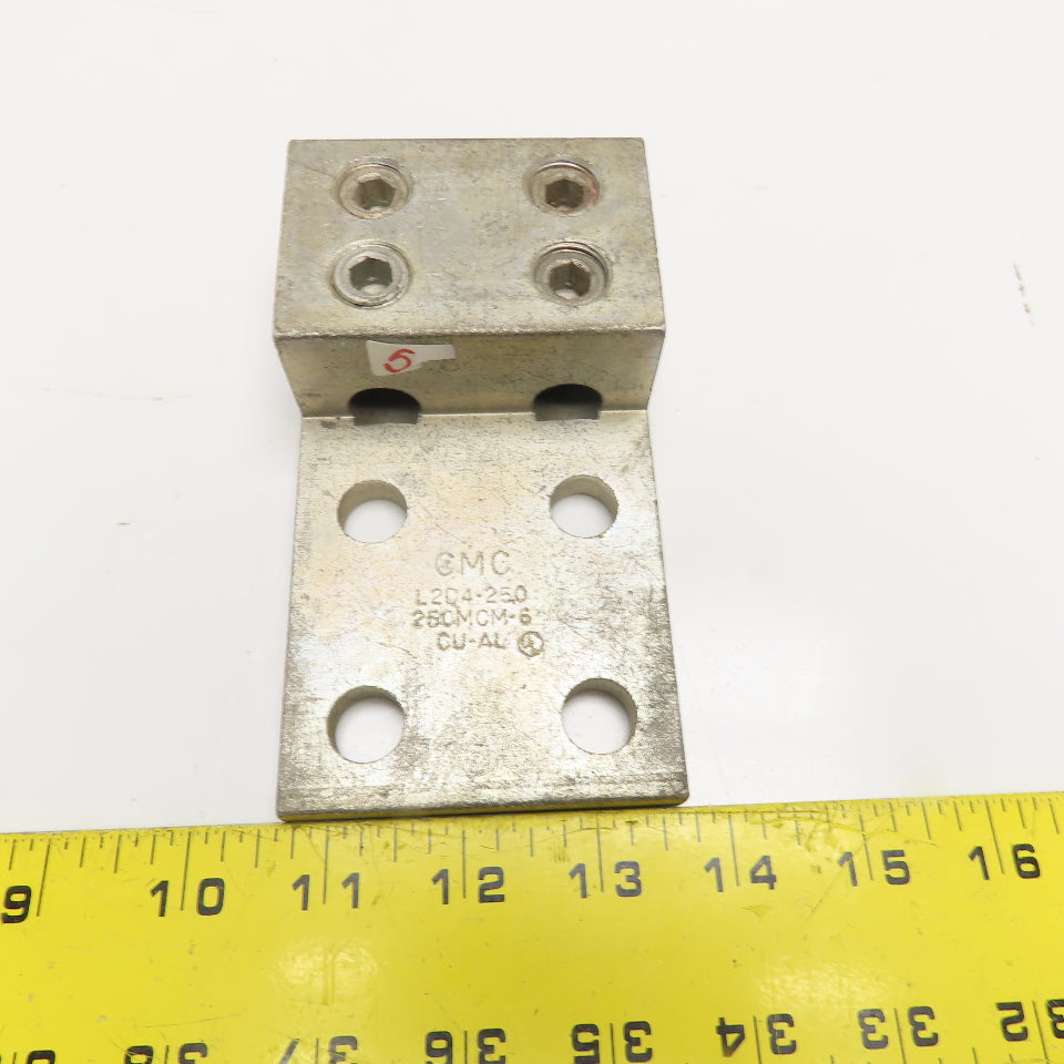 CMC L2D4-250 Mechanical Lug 2-250MCM-6 AWG CU-AL
