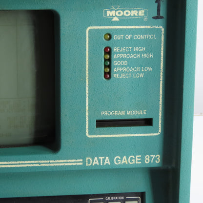 Moore Products Co 873annn-r Data Gage 873 Industrial Gaging Computer Monitor