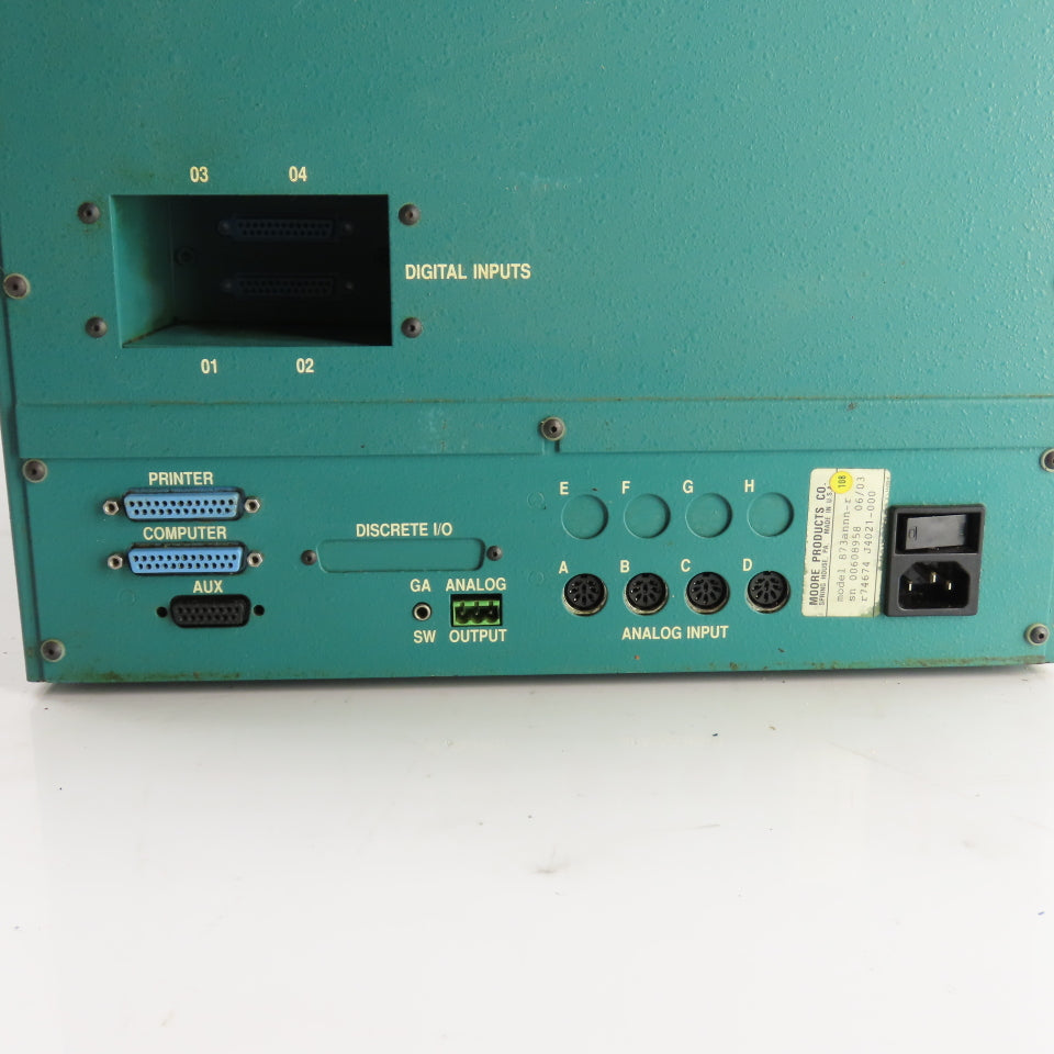 Moore Products Co 873annn-r Data Gage 873 Industrial Gaging Computer Monitor