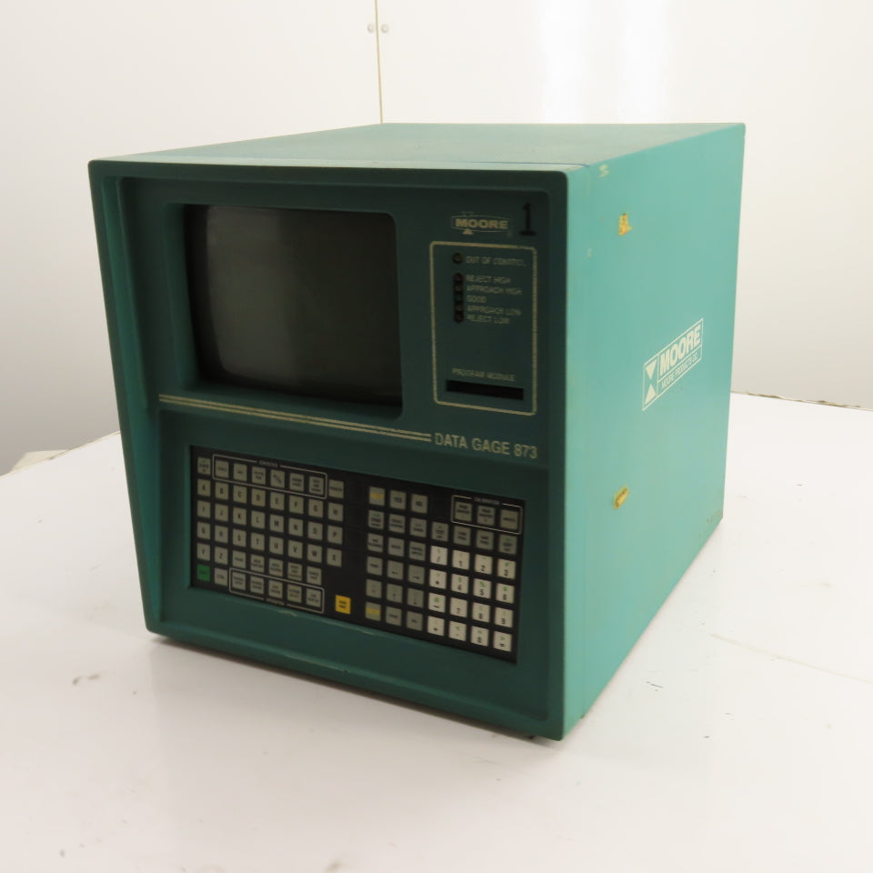 Moore Products Co 873annn-r Data Gage 873 Industrial Gaging Computer Monitor