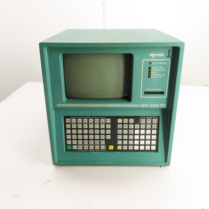 Moore Products Co 873annn-r Data Gage 873 Industrial Gaging Computer Monitor
