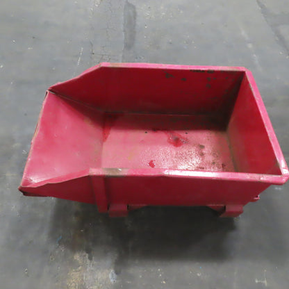 Metal Container Crate Bin Scrap Hopper 42"L x 24"W x 15"H Inside