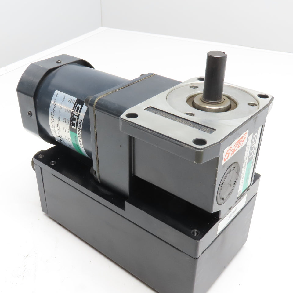 Oriental Motor 5RK60GU-AWT 5GU120RH 100-110/115V 50/60Hz Reversible Gear Motor