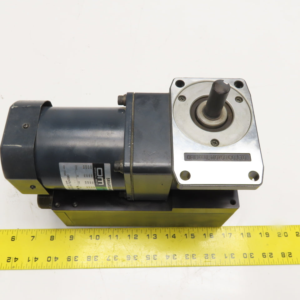 Oriental Motor 5RK60GU-AWT 5GU120RH 100-110/115V 50/60Hz Reversible Gear Motor