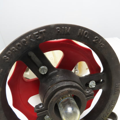 Asahi 4" PVDF/PTFE Diaphragm Valve Manual Chain Wheel Actuated CL100