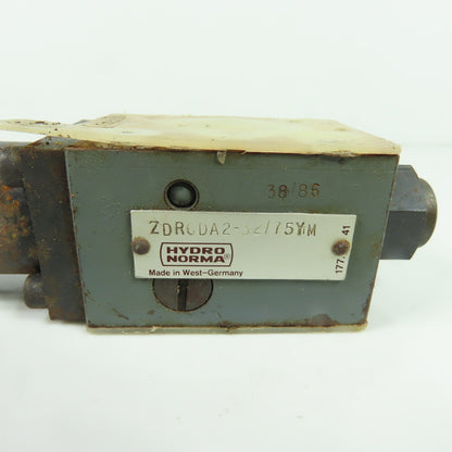 Hydro Norma ZDR6DA2-32/75YM Hydraulic Pressure Reducing Valve