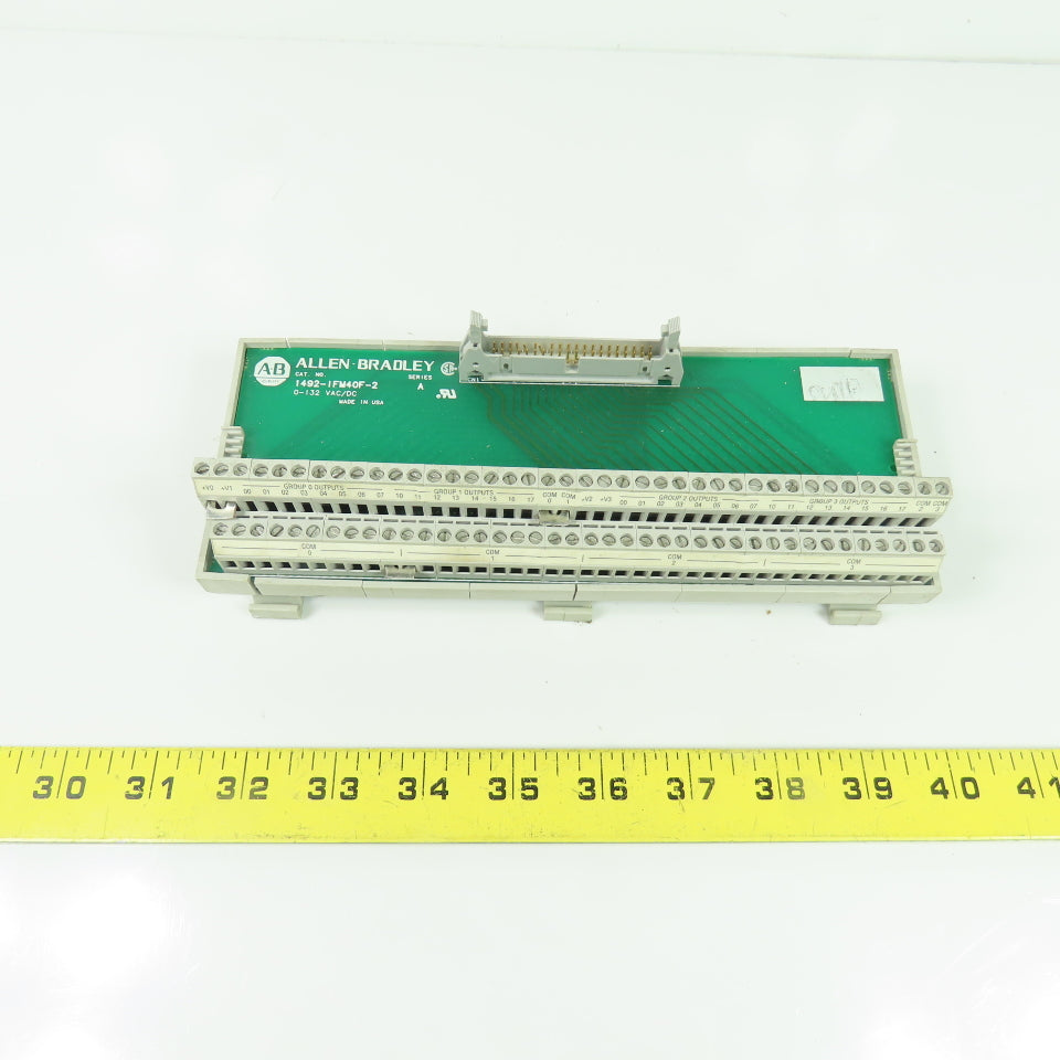 Allen Bradley 1492-IFM40F-2 Ser A Interface Module 0-132 VAC/DC
