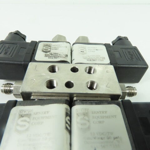 Sentry 414/567-7256 Pneumatic Valve 12VDC Gas/Water 60PSIG