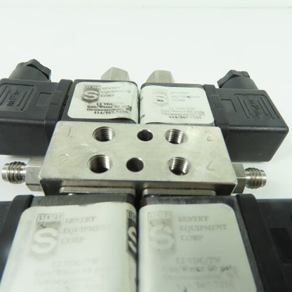 Sentry 414/567-7256 Pneumatic Valve 12VDC Gas/Water 60PSIG