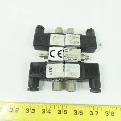 Sentry 414/567-7256 Pneumatic Valve 12VDC Gas/Water 60PSIG