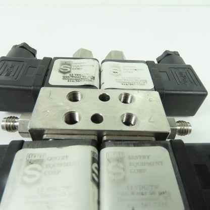 Sentry 414/567-7256 Pneumatic Valve 12VDC Gas/Water 60PSIG