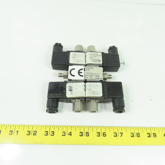Sentry 414/567-7256 Pneumatic Valve 12VDC Gas/Water 60PSIG