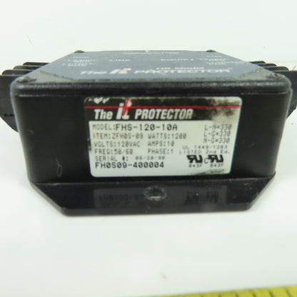 IT FHS-120-10A Surge Protector 1200W 120VAC 1Ph 10A