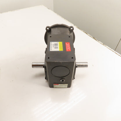 Dayton 4Z010 30:1 C-Face Right Angle Speed Reducer 56C 0.75HP