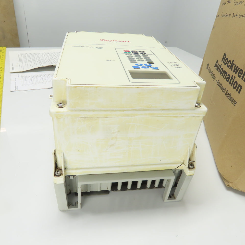 Allen Bradley 20AD040C3AYNANG0 Ser A PowerFlex 70 30HP AC Drive 3Ph 480V