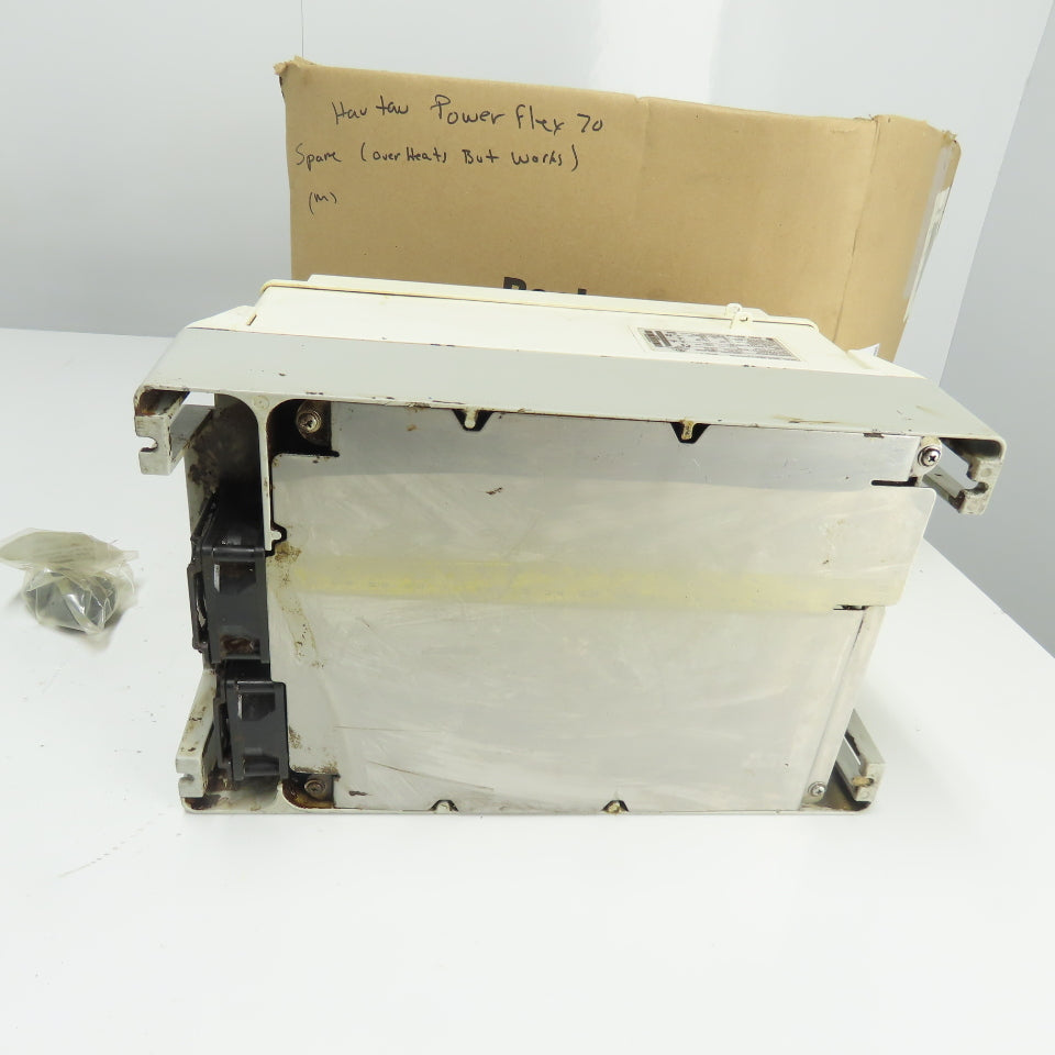 Allen Bradley 20AD040C3AYNANG0 Ser A PowerFlex 70 30HP AC Drive 3Ph 480V