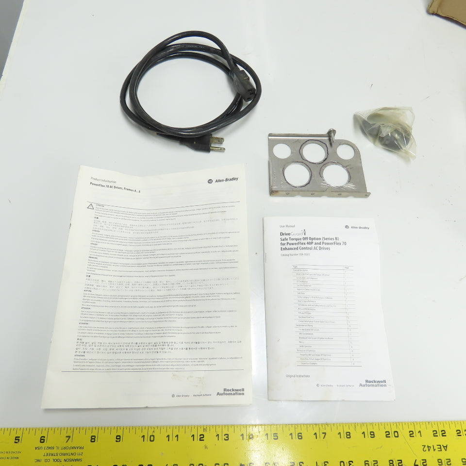 Allen Bradley 20AD040C3AYNANG0 Ser A PowerFlex 70 30HP AC Drive 3Ph 480V