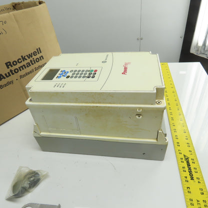 Allen Bradley 20AD040C3AYNANG0 Ser A PowerFlex 70 30HP AC Drive 3Ph 480V