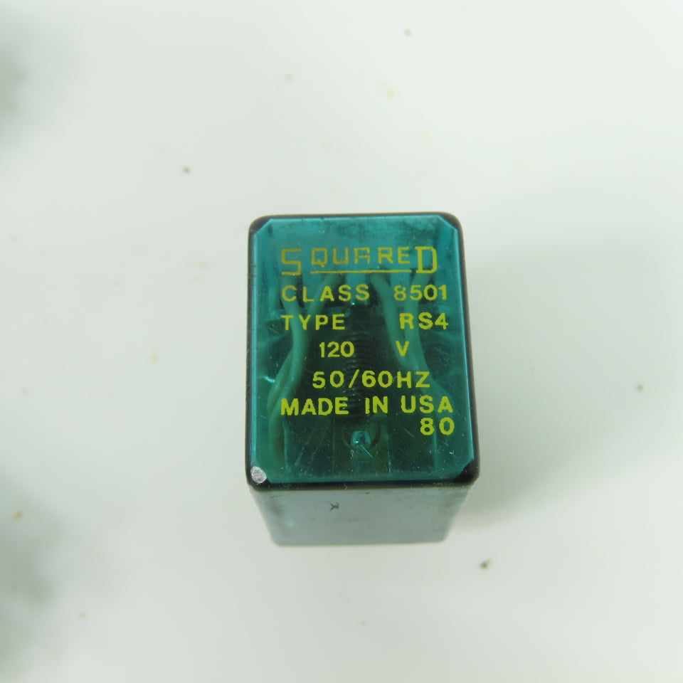 Square D 8501 RS4 Relay 120V 60Hz Lot Of 9