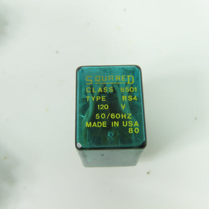 Square D 8501 RS4 Relay 120V 60Hz Lot Of 9