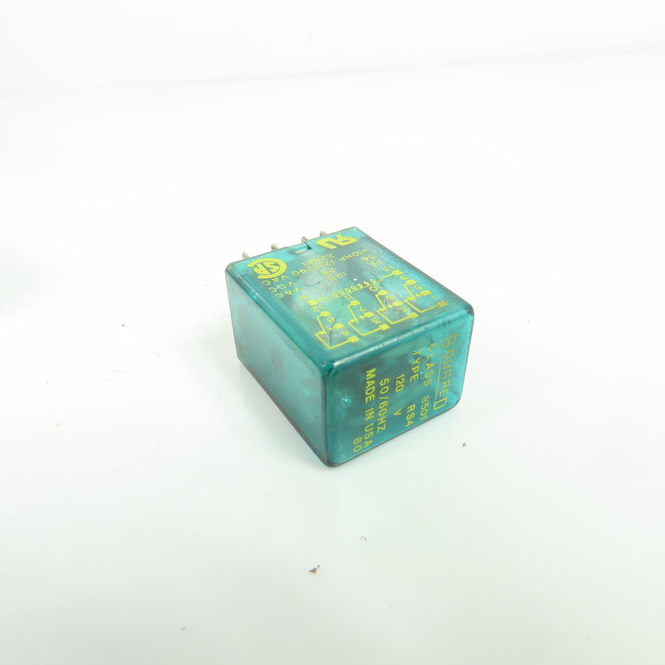 Square D 8501 RS4 Relay 120V 60Hz Lot Of 9