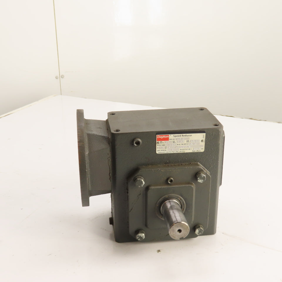 Dayton 4RP42 60:1 C-Face Right Angle Speed Reducer 56C 0.75HP