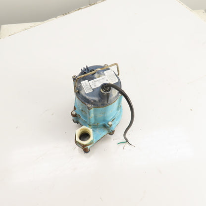 Little Giant 6E-CIM 1/3HP Submersible Effluent Sump Pump 115V 1Ph Tested