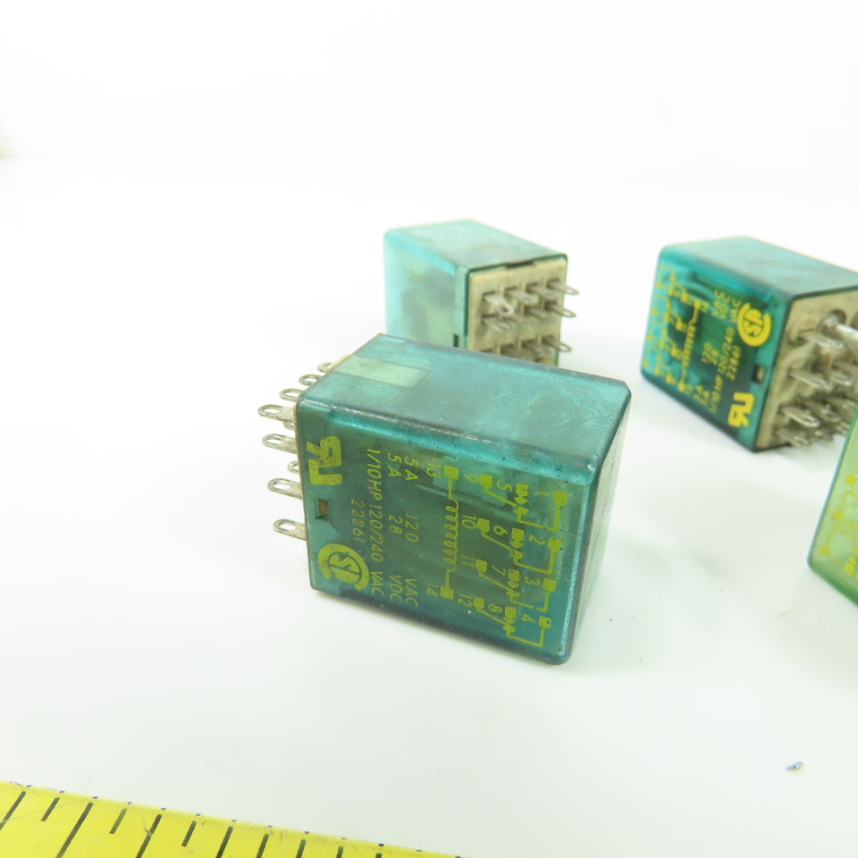 Square D 8501 RS14 Relay 120V 60Hz Lot Of 13
